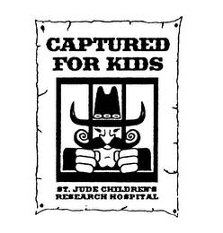 CAPTURED FOR KIDS ST JUDE CHILDREN'S RESEARCH HOSPITAL logo