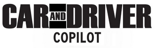 CAR AND DRIVER COPILOT logo