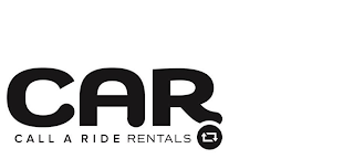 CAR CALL A RIDE RENTALS logo