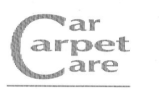 CAR CARPET CARE logo