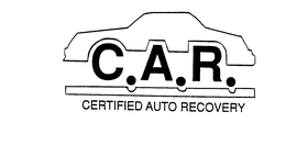 C.A.R. CERTIFIED AUTO RECOVERY logo