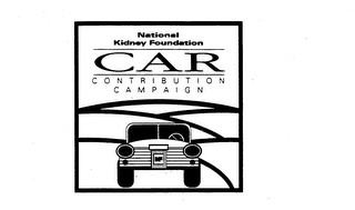 CAR CONTRIBUTION CAMPAIGN NATIONAL KIDNEY FOUNDATION logo