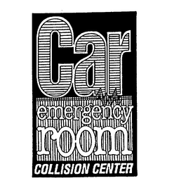 CAR EMERGENCY ROOM COLLISION CENTER logo