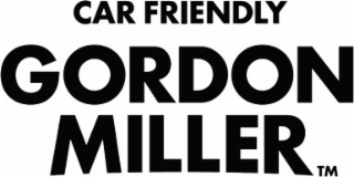 CAR FRIENDLY GORDON MILLER logo