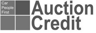 CAR PEOPLE FIRST AUCTION CREDIT logo
