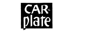 CAR-PLATE logo