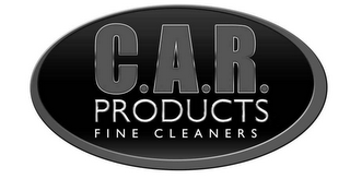 C.A.R. PRODUCTS FINE CLEANERS logo