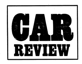 CAR REVIEW logo