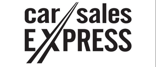 CAR SALES EXPRESS logo