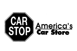 CAR STOP AMERICA'S CAR STORE logo