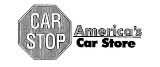 CAR STOP AMERICA'S CAR STORE logo