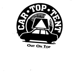 CAR TOP TENT OUT ON TOP logo