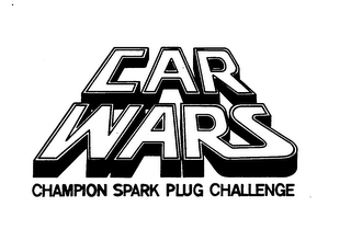 CAR WARS CHAMPION SPARK PLUG CHALLENGE logo