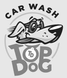 CAR WASH TOP DOG TD logo