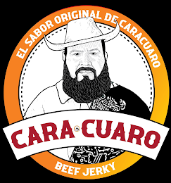 CARACUARO BEEF JERKY, EL SABOR ORIGINAL DE CARACUARO logo