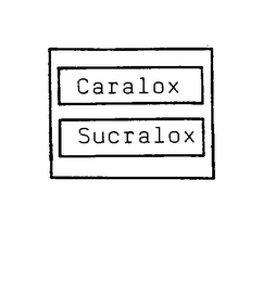 CARALOX SUCRALOX logo