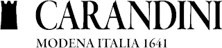 CARANDINI MODENA ITALIA 1641 logo