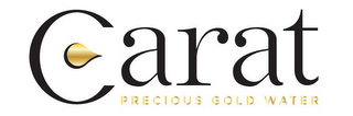 CARAT PRECIOUS GOLD WATER logo