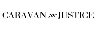 CARAVAN FOR JUSTICE logo
