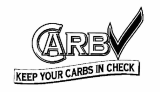 CARB KEEP YOUR CARBS IN CHECK logo