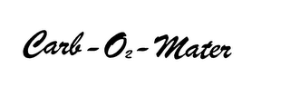 CARB-O2-MATER logo