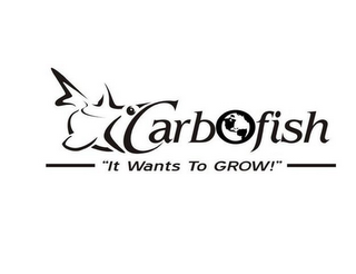 CARBOFISH "IT WANTS TO GROW!" logo