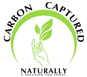 CARBON CAPTURED NATURALLY A SOLUTION FOR TODAY logo