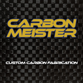 CARBON MEISTER CUSTOM CARBON FABRICATION logo