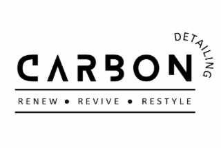 CARBON RENEW . REVIVE . RESTYLE DETAILING logo