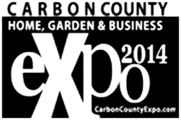CARBONCOUNTY HOME, GARDEN & BUSINESS EXPO.COM 2014 logo
