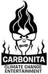 CARBONITA CLIMATE CHANGE ENTERTAINMENT logo