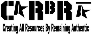 CARBRA CREATING ALL RESOURCES BY REMAINING AUTHENTIC logo