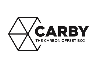 CARBY THE CARBON OFFSET BOX logo