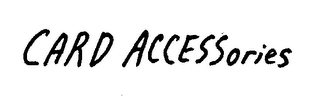 CARD ACCESSORIES logo