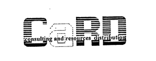 CARD CONSULTING AND RESOURCES DISTRIBUTION logo