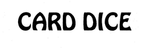 CARD DICE logo