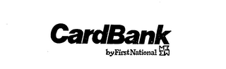 CARDBANK BY FIRST NATIONAL logo
