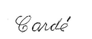 CARDE logo