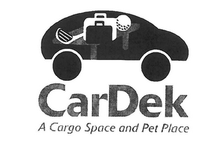 CARDEK A CARGO SPACE AND PET PLACE logo