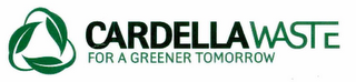 CARDELLA WASTE FOR A GREENER TOMORROW logo