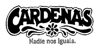 CARDENAS NADIE NOS IGUALA logo