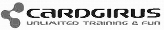CARDGIRUS UNLIMITED TRAINING & FUN logo