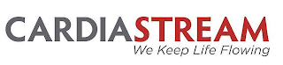 CARDIASTREAM WE KEEP LIFE FLOWING logo