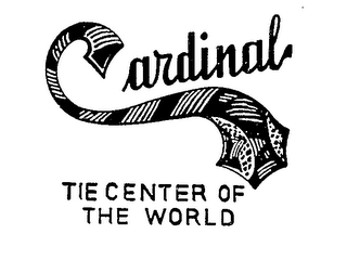 CARDINAL THE CENTER OF THE WORLD logo