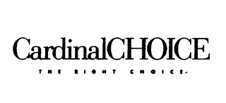 CARDINALCHOICE THE RIGHT CHOICE logo