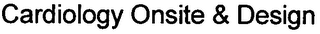 CARDIOLOGY ONSITE logo