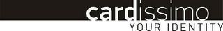 CARDISSIMO YOUR IDENTITY logo