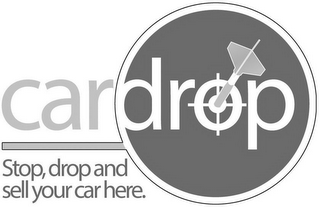 CARDROP STOP, DROP AND SELL YOUR CAR HERE. logo