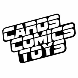 CARDS COMICS TOYS logo