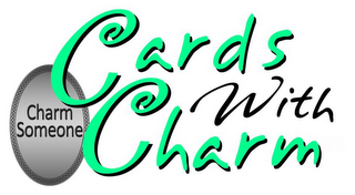 CARDS WITH CHARM CHARM SOMEONE logo